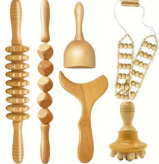 Wood Therapy Massager Set