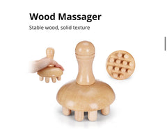 Mushroom Wood therapy tool